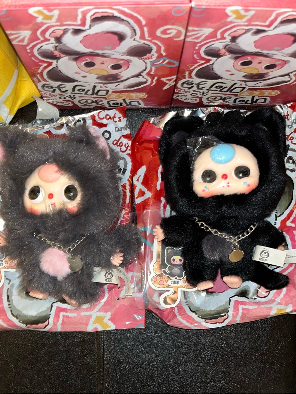 Brand New Baby Three Cat & Dog Plushies